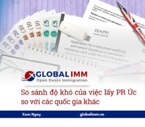 So sánh độ khó của việc lấy PR Úc so với các quốc gia khác