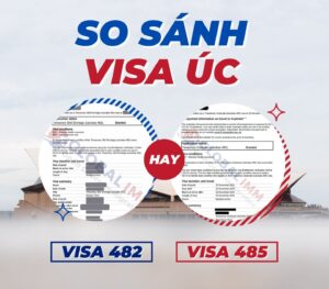 So sánh visa 482 và visa 485 : Sự khác biệt là gì ?