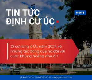 Di cư ròng ở Úc năm 2024 và những tác động của nó đối với cuộc khủng hoảng nhà ở ?