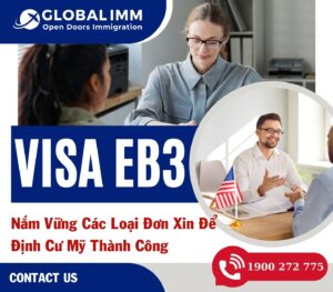 Đơn xin định cư Mỹ thành công theo diện Visa EB3 bao gồm?