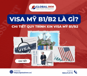 Visa Mỹ B1/B2 là gì? Chi tiết quy trình xin Visa Mỹ B1/B2